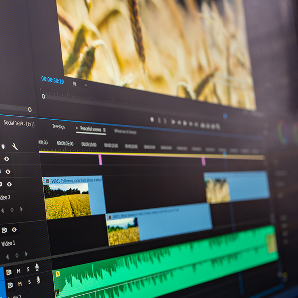 Video Editing Screen